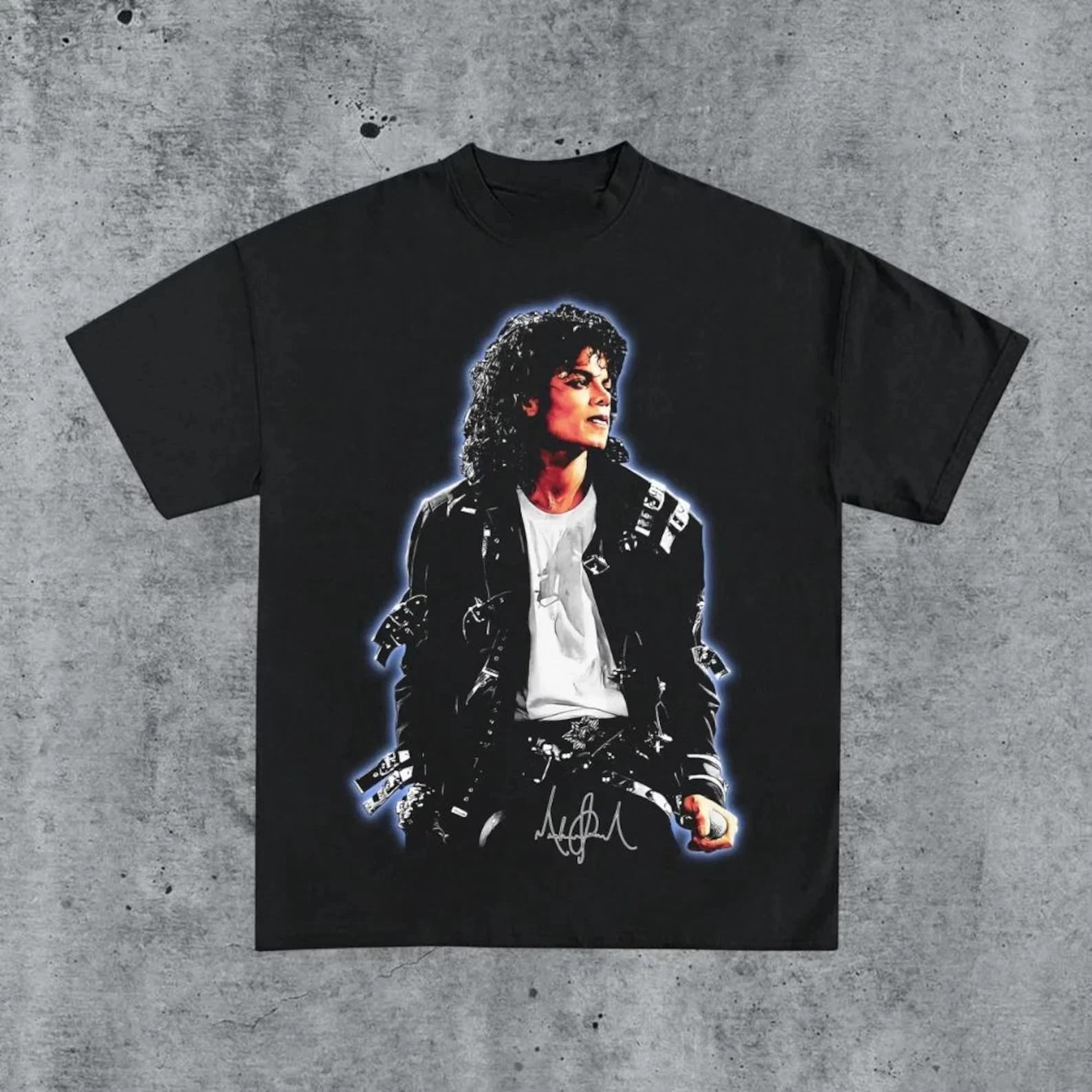 Vintage Washed Oversized Graphic T-Shirt Streetwear