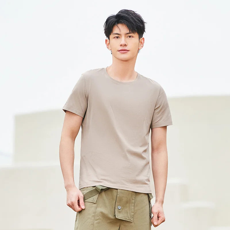 Premium Cotton Crew Neck T-Shirt For Everyday Wear