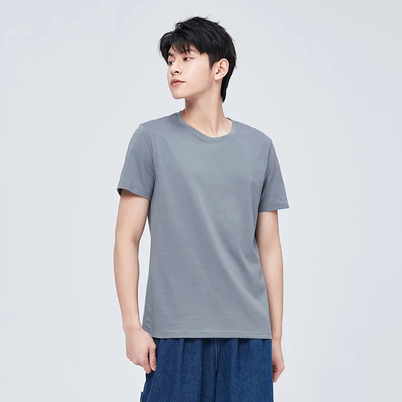 Premium Cotton Crew Neck T-Shirt For Everyday Wear