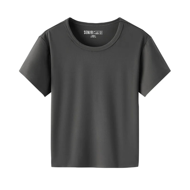 Premium Cotton Crew Neck T-Shirt For Everyday Wear