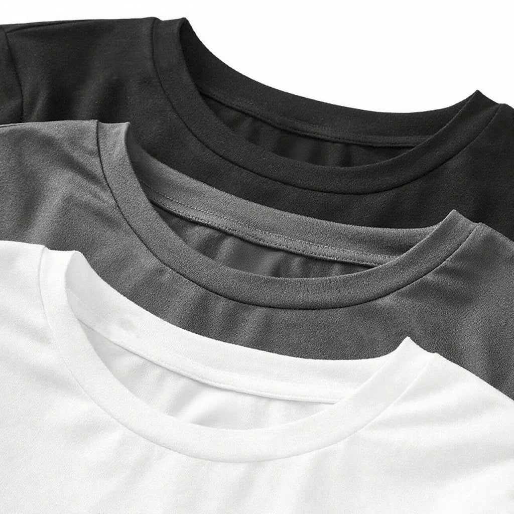 Women’s Long Sleeve Crew Neck Top – Soft Knit Basic
