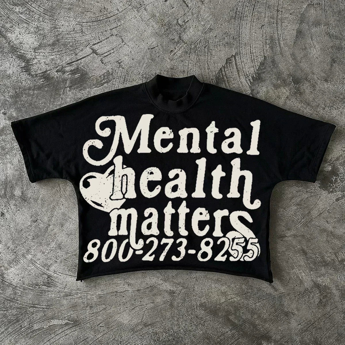 Harajuku Letter Graphic Oversized T-Shirt Streetwear