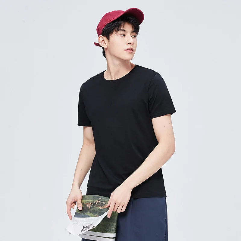 Premium Cotton Crew Neck T-Shirt For Everyday Wear