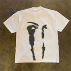 Y2K Eye Graphic T-Shirt Streetwear – Unisex Relaxed Fit