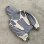 Y2K Devil Zip Hoodie – Oversized Harajuku Streetwear